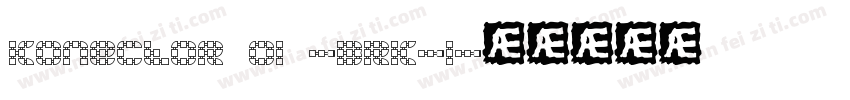 Konector O1 -BRK-1字体转换